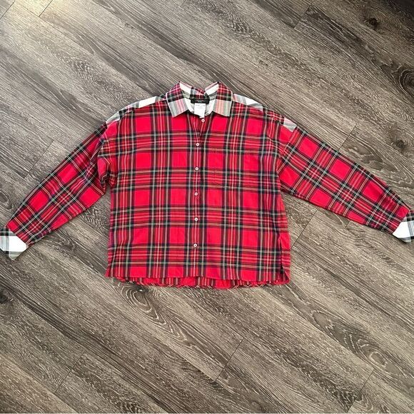 WEEKEND MAX MARA Juglas tartan cotton shirt - Picture 2 of 7